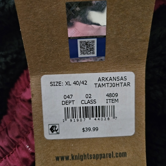 NWT Rivalry Threads Arkansas Razorbacks Sweatpants - Picture 7 of 8